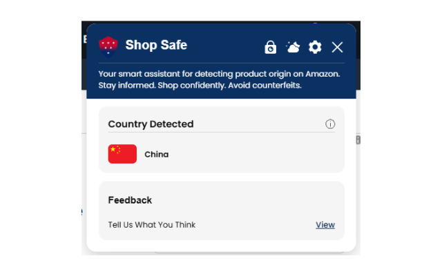 Shop Safe - Amazon chrome谷歌浏览器插件_扩展第1张截图
