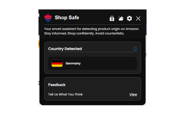 Shop Safe - Amazon chrome谷歌浏览器插件_扩展第2张截图