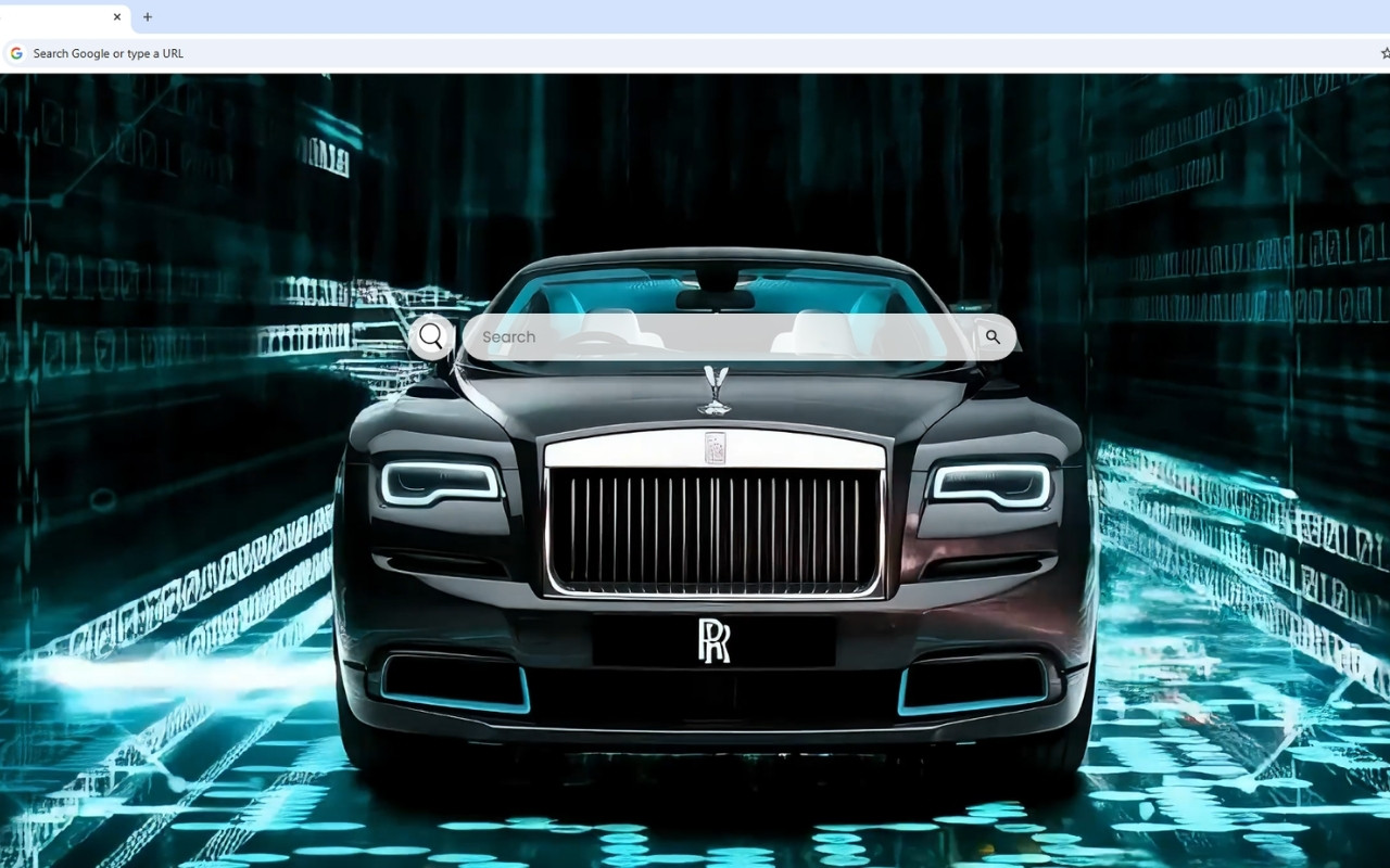 Rolls Royce Blue Live Wallpaper chrome谷歌浏览器插件_扩展第4张截图