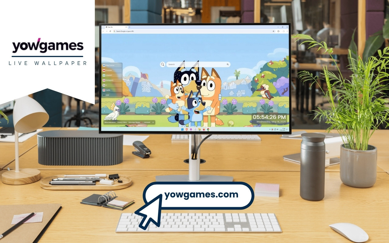 Bluey Family Live Wallpaper chrome谷歌浏览器插件_扩展第3张截图