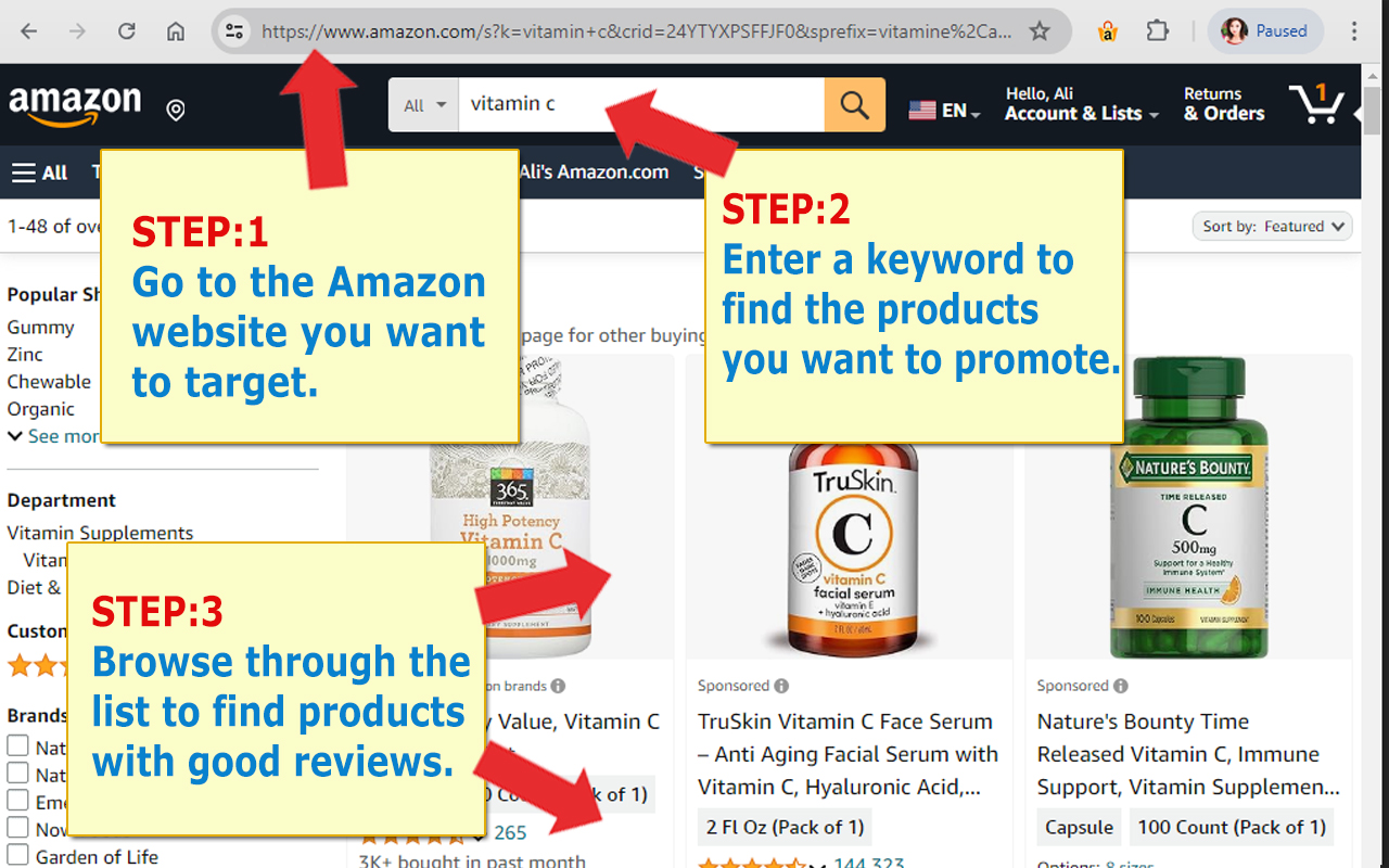 Amazon SiteStripe Alternative chrome谷歌浏览器插件_扩展第3张截图