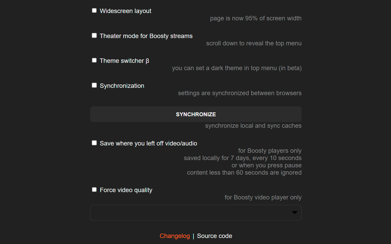 More Boosty Remastered chrome谷歌浏览器插件_扩展第4张截图