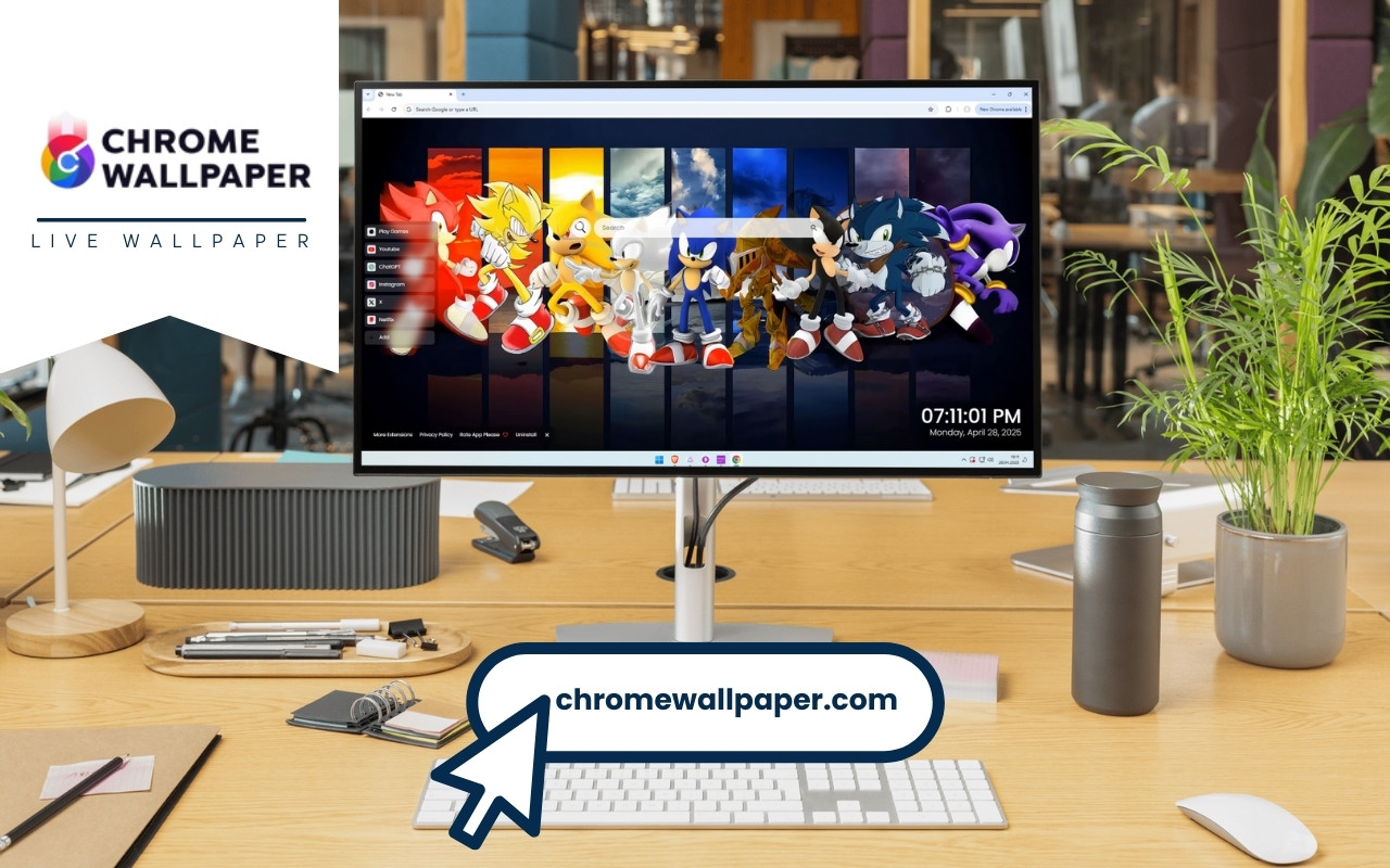 Sonic the Hedgehog Live Wallpaper chrome谷歌浏览器插件_扩展第3张截图
