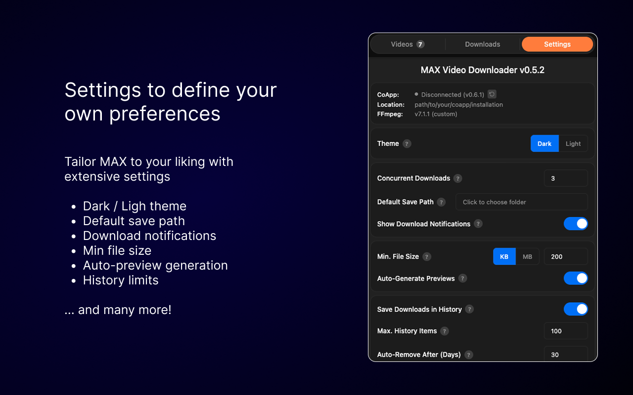 MAX Video Downloader – 下载 HLS、DASH、MP4/WEBM、LIVE chrome谷歌浏览器插件_扩展第5张截图