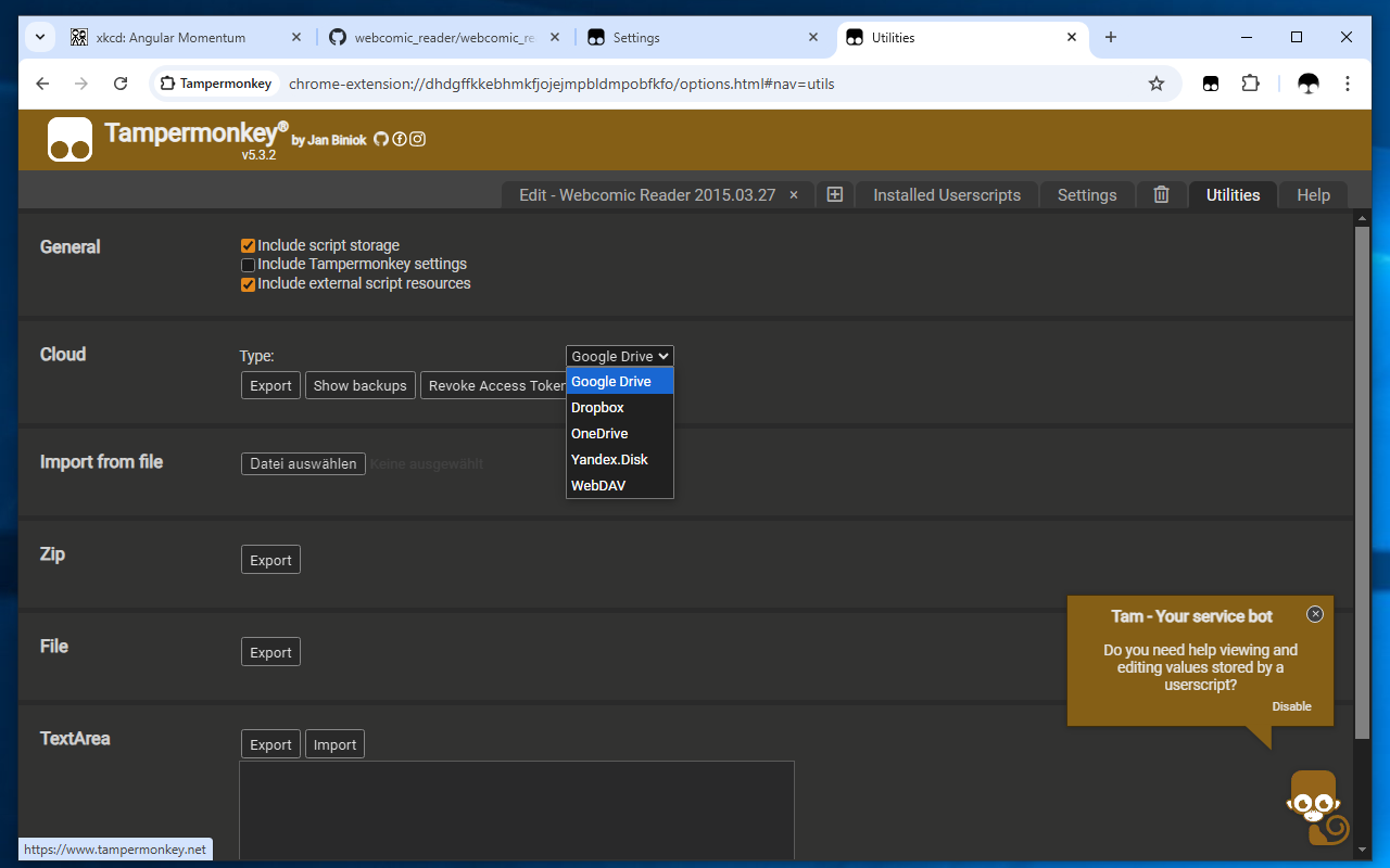 篡改猴 chrome谷歌浏览器插件_扩展第1张截图
