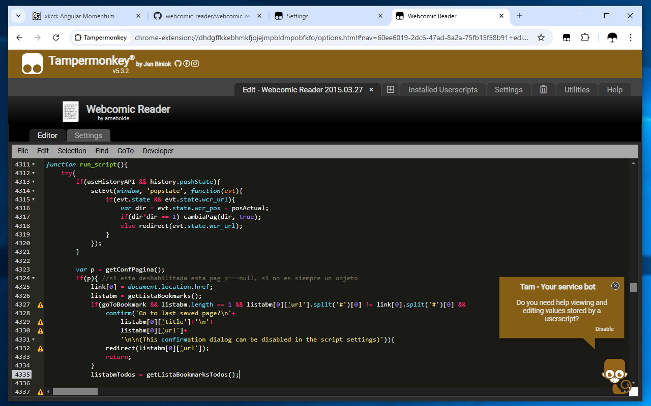 篡改猴 chrome谷歌浏览器插件_扩展第4张截图