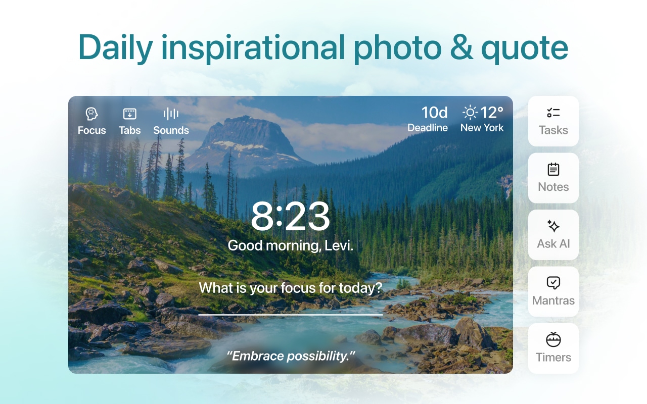 Momentum chrome谷歌浏览器插件_扩展第4张截图