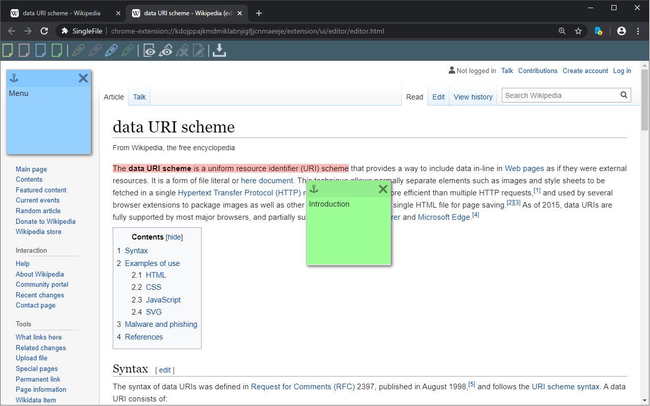 SingleFile chrome谷歌浏览器插件_扩展第1张截图