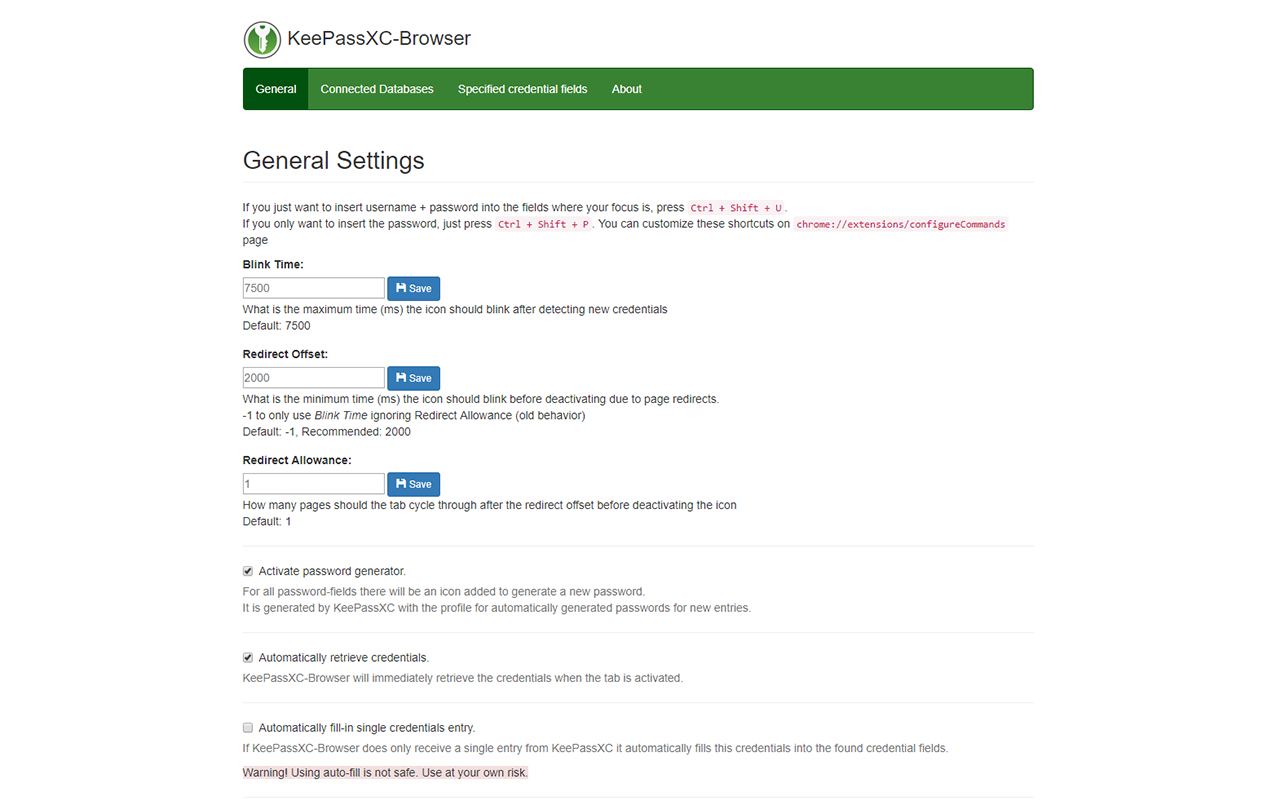 KeePassXC-Browser chrome谷歌浏览器插件_扩展第1张截图