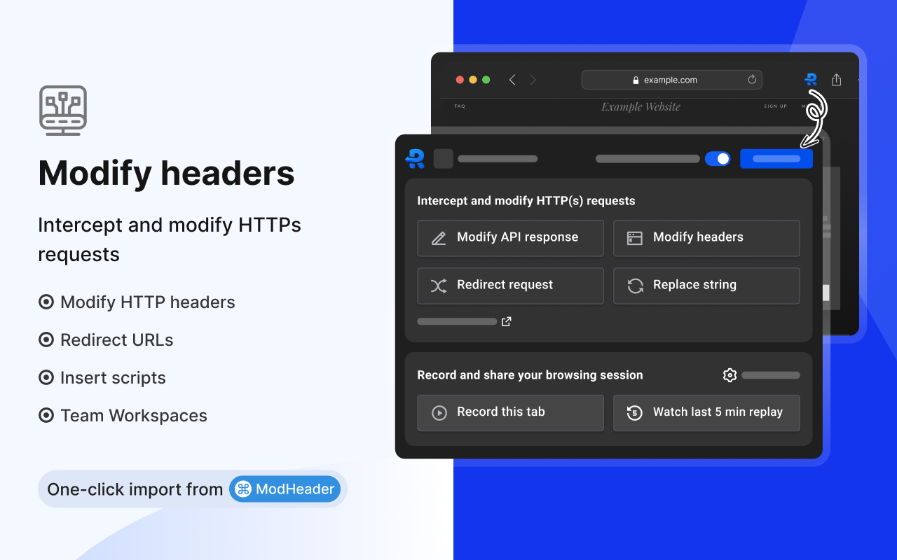 Requestly: Supercharge your Development & QA chrome谷歌浏览器插件_扩展第5张截图