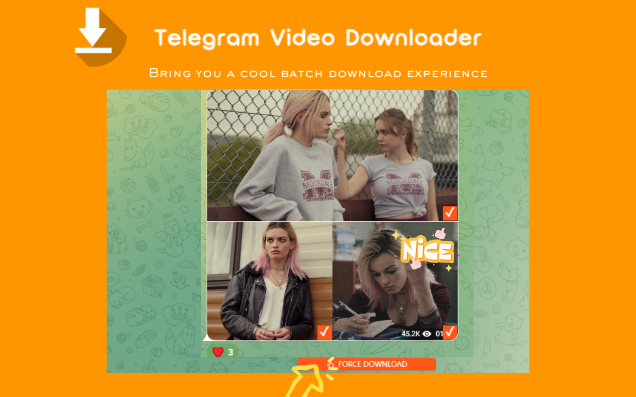 從私人Telegram 頻道下載視頻 - 電報視頻下載器(含隱私視頻) chrome谷歌浏览器插件_扩展第4张截图