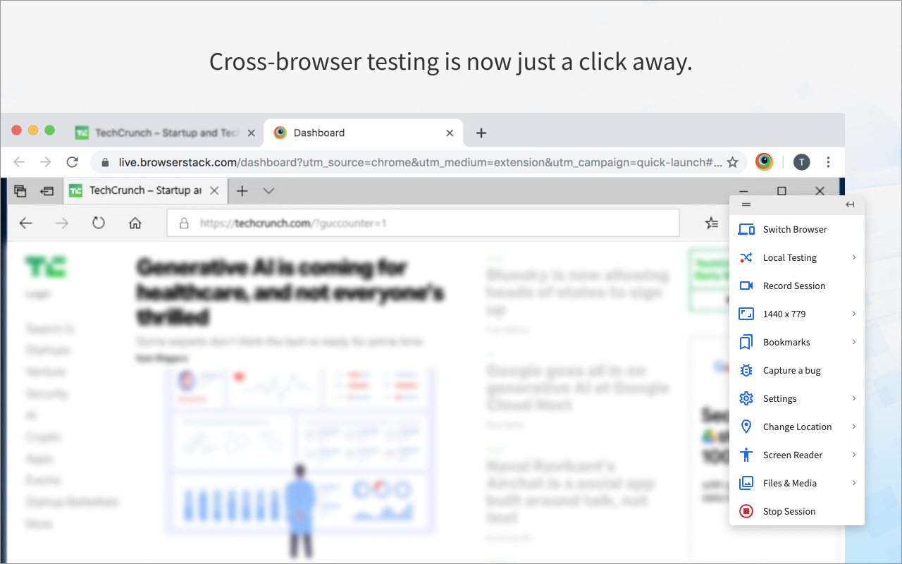 BrowserStack chrome谷歌浏览器插件_扩展第3张截图