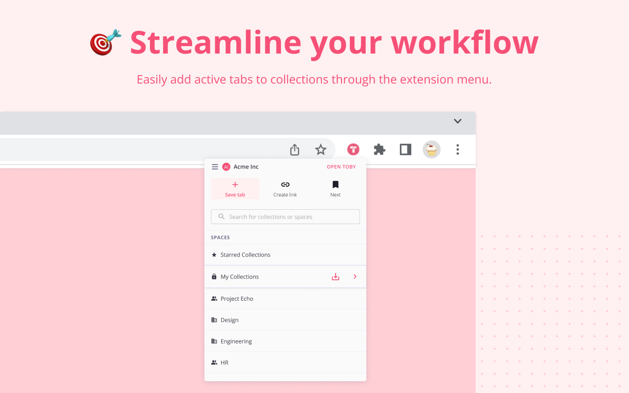 Toby: Tab Management Tool chrome谷歌浏览器插件_扩展第1张截图