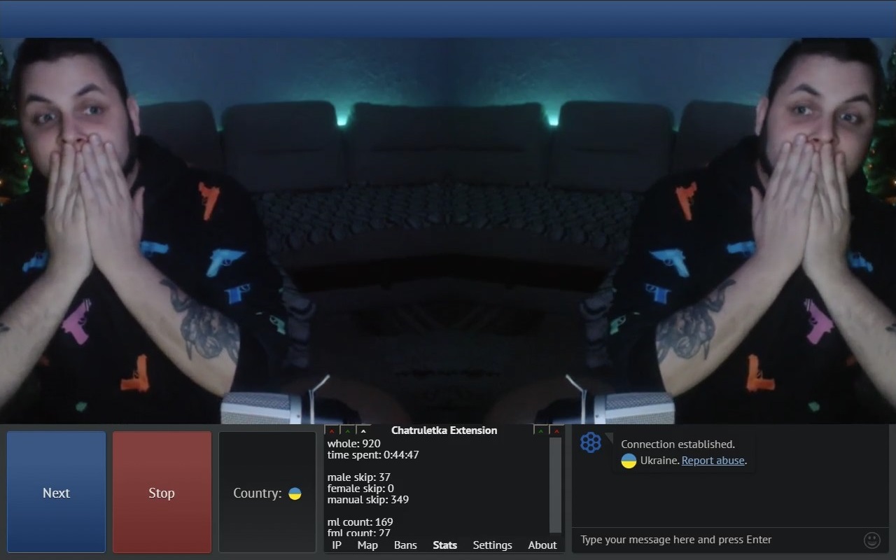 Videochat Extension - IP Locator for Omegle chrome谷歌浏览器插件_扩展第2张截图