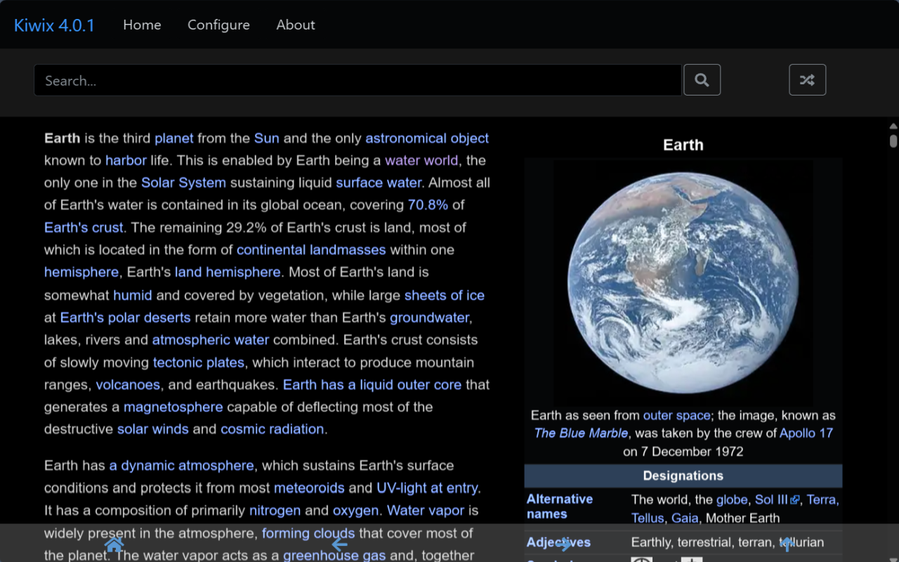 Kiwix JS Browser Extension chrome谷歌浏览器插件_扩展第4张截图