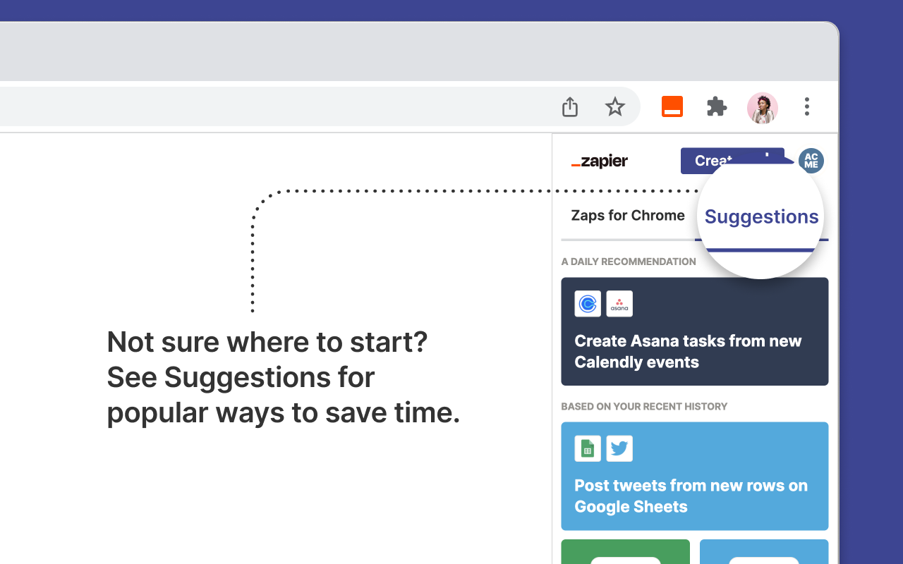 Zapier chrome谷歌浏览器插件_扩展第5张截图