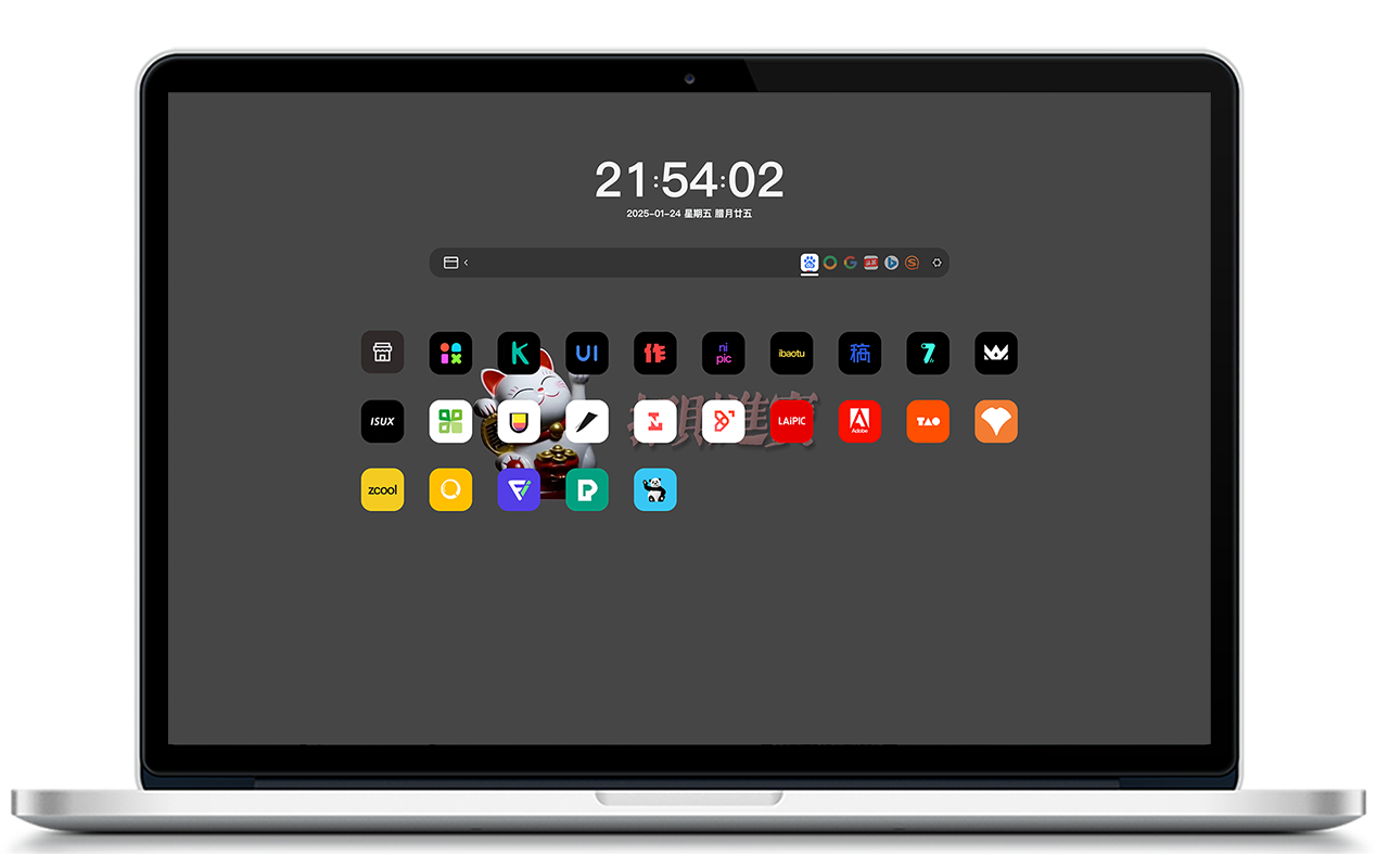 XPage新标签页 chrome谷歌浏览器插件_扩展第1张截图