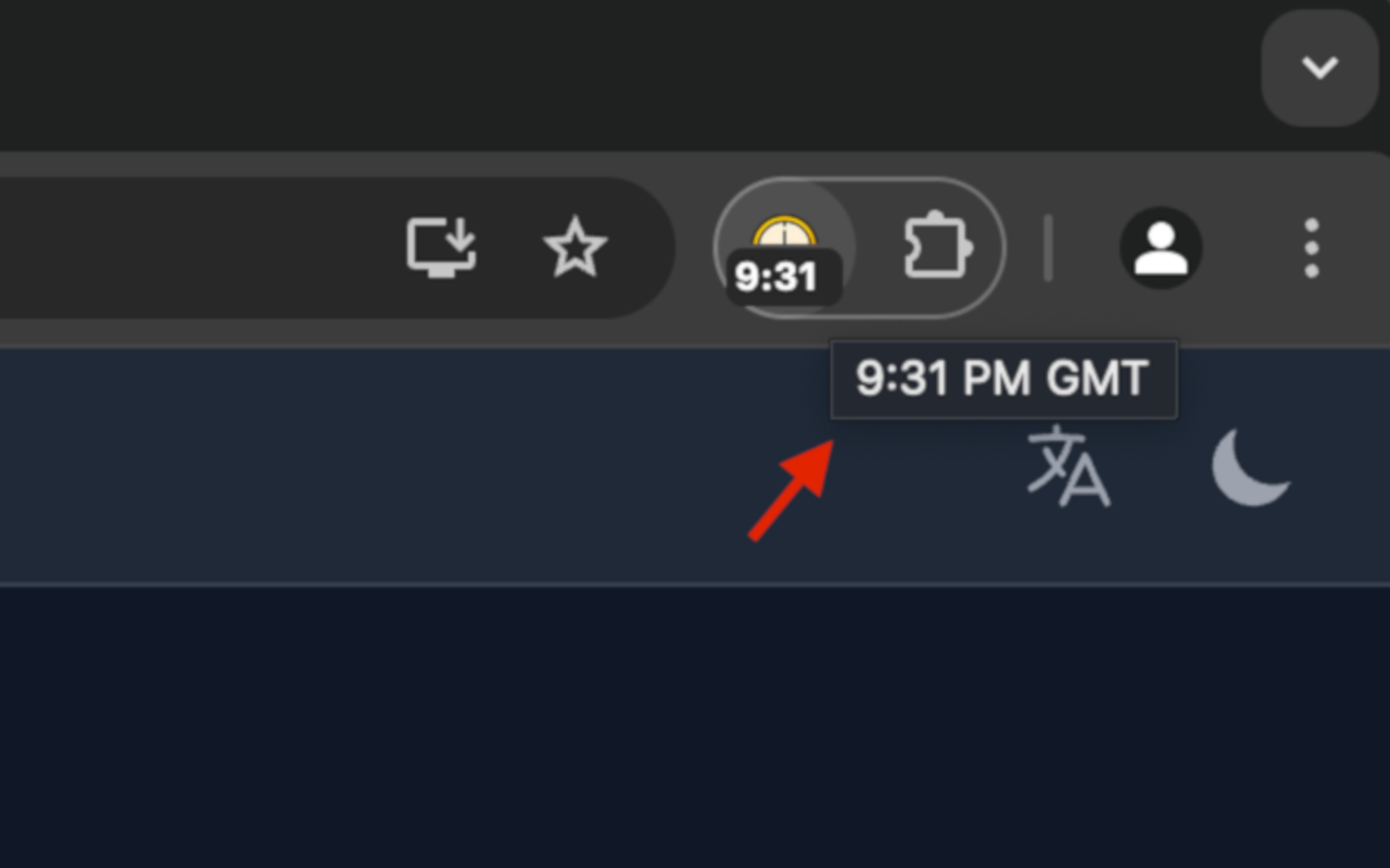 UTC 时间 & 世界时钟 chrome谷歌浏览器插件_扩展第1张截图