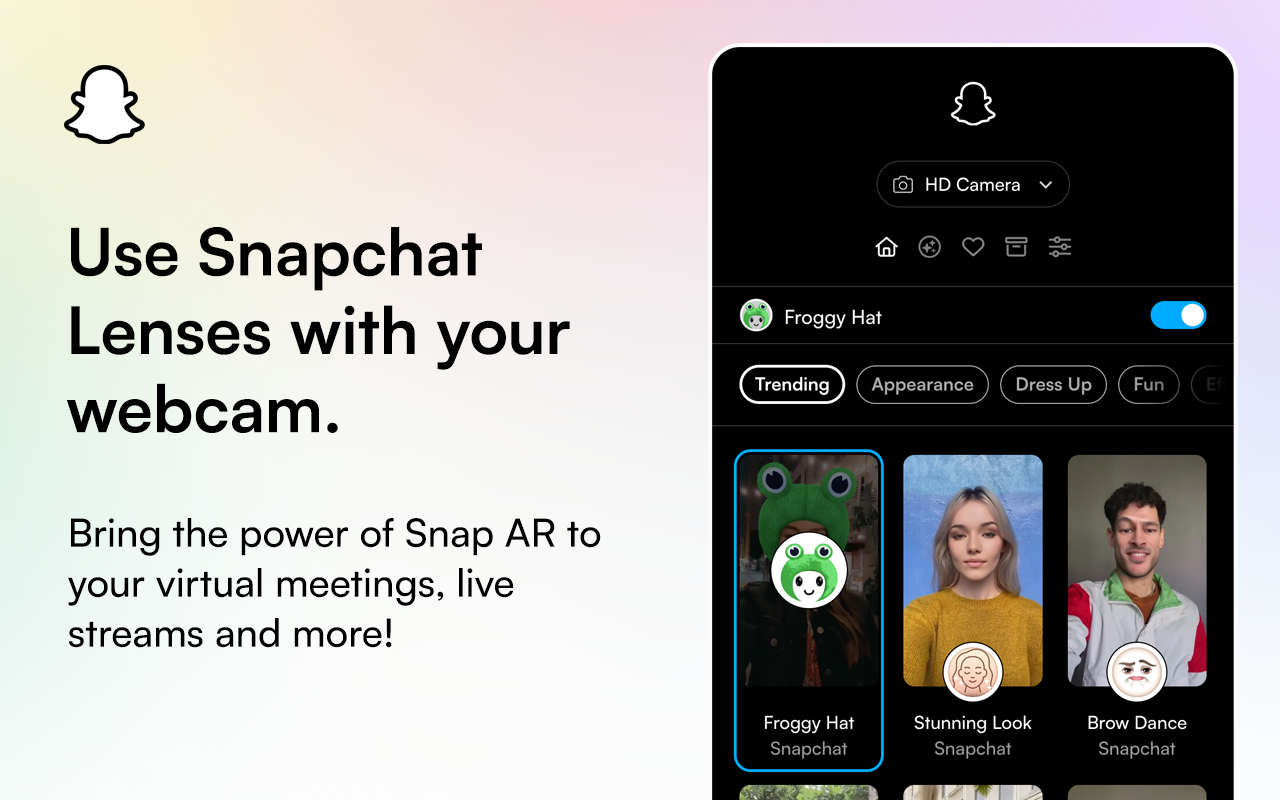 Snapchat Camera for Chrome - Public Preview chrome谷歌浏览器插件_扩展第2张截图
