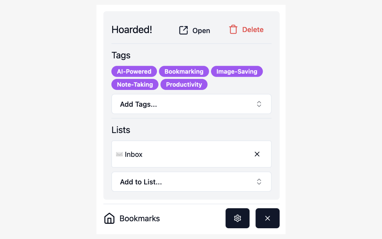 Karakeep chrome谷歌浏览器插件_扩展第1张截图