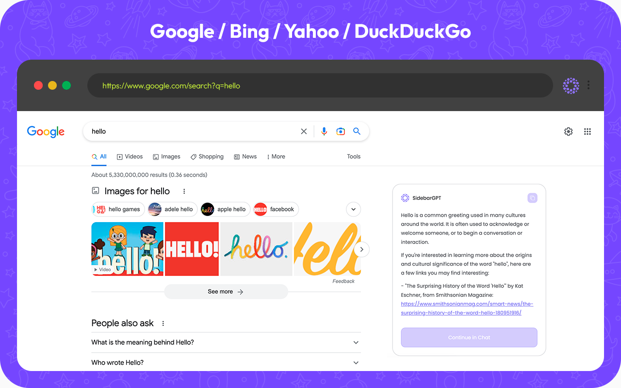 用於 Chrome 的 AI | SidebarGPT chrome谷歌浏览器插件_扩展第2张截图
