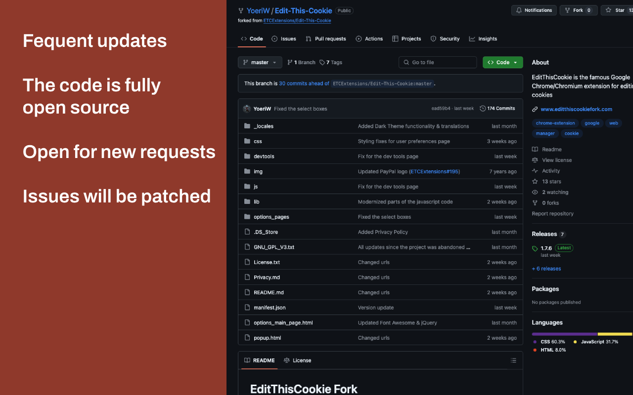 EditThisCookie (fork) chrome谷歌浏览器插件_扩展第2张截图