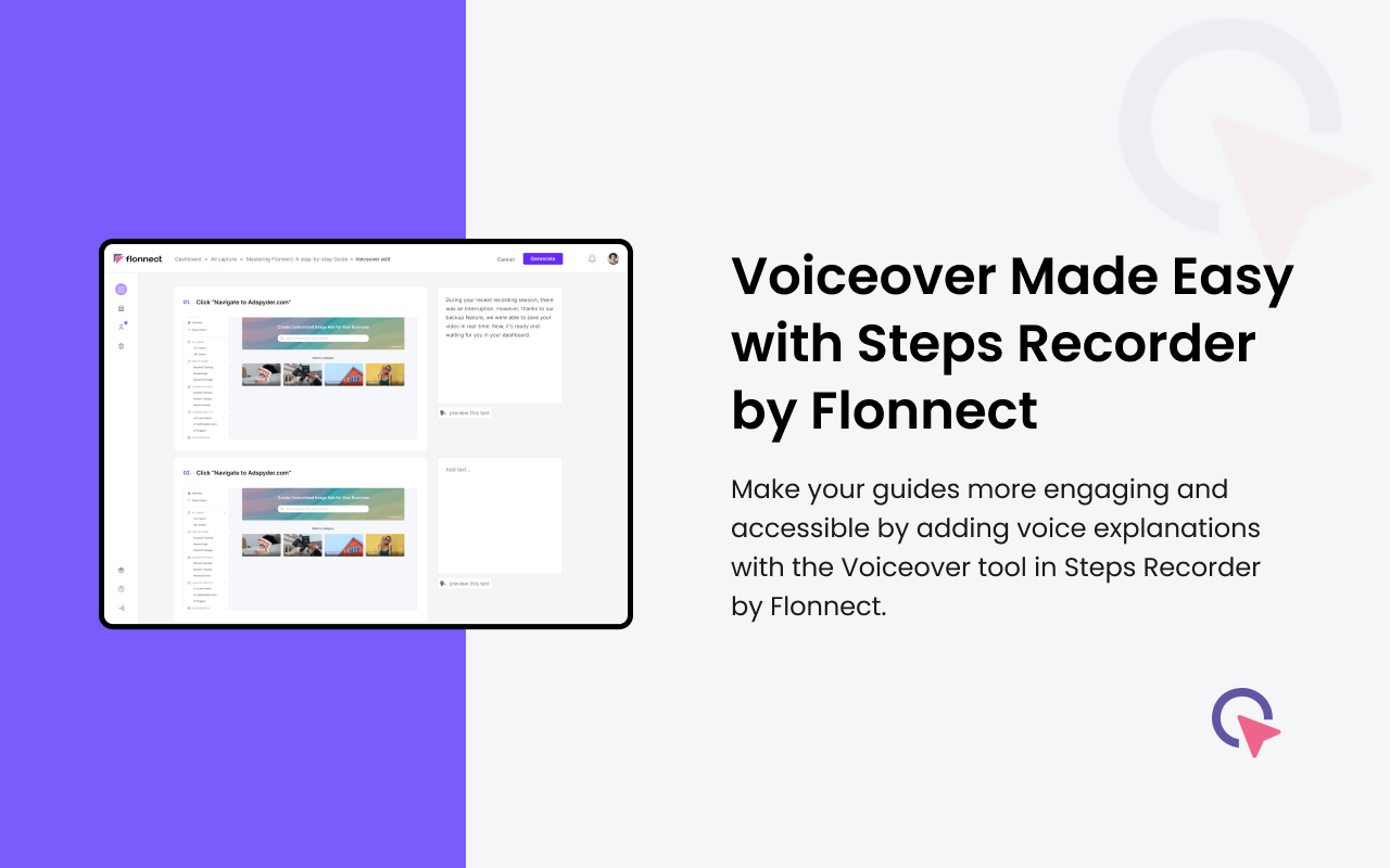 Steps Recorder by Flonnect chrome谷歌浏览器插件_扩展第1张截图