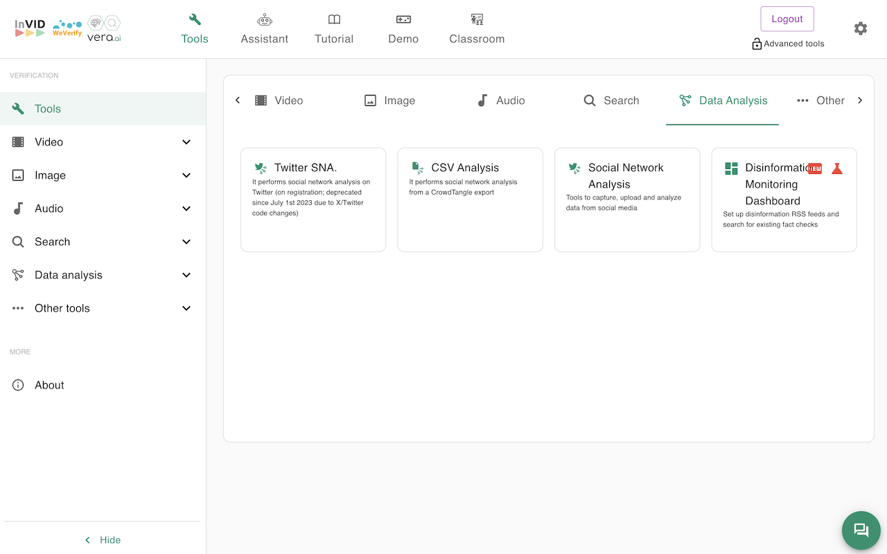 Fake news debunker by InVID & WeVerify chrome谷歌浏览器插件_扩展第1张截图