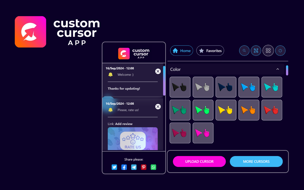 Custom Cursor App - 自定义光标 chrome谷歌浏览器插件_扩展第1张截图
