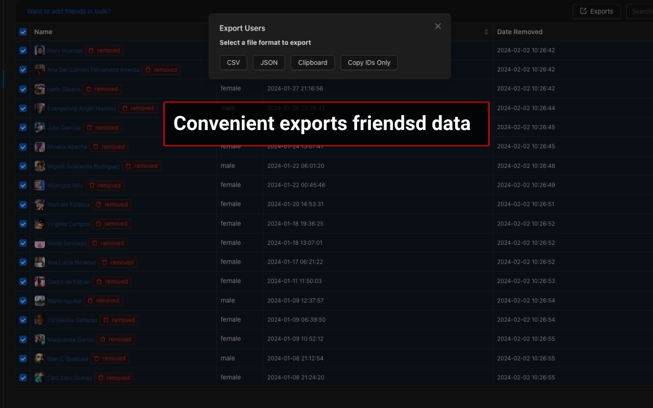 ESUIT | Remove Inactive Friends for Facebook™ chrome谷歌浏览器插件_扩展第2张截图