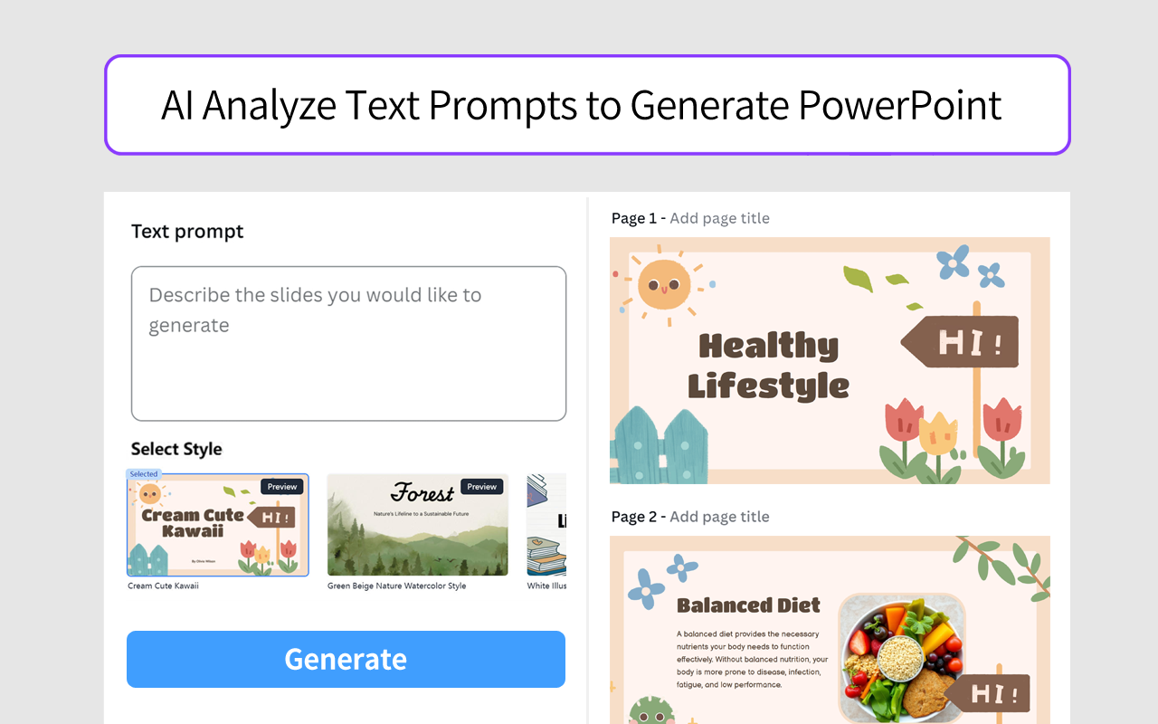 AI PowerPoint Maker - 将文本、视频、PDF、网页转换为 PPT chrome谷歌浏览器插件_扩展第1张截图