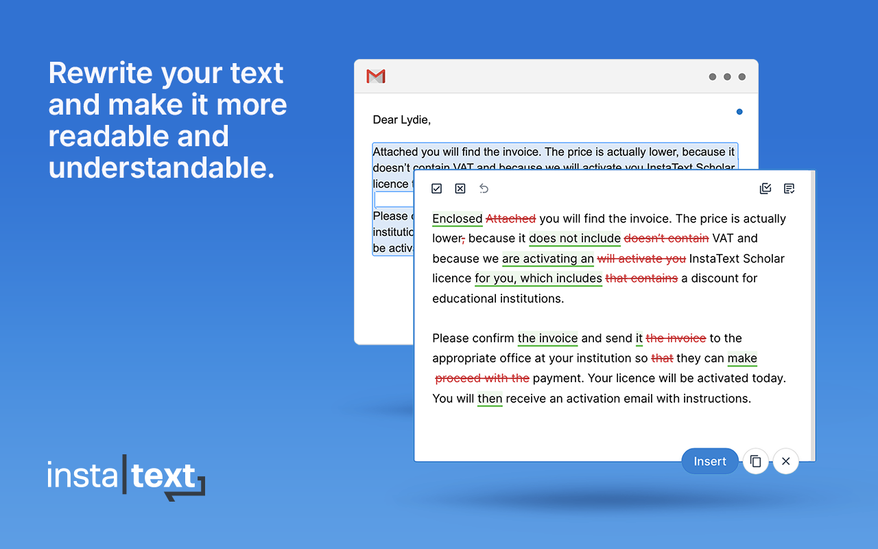InstaText chrome谷歌浏览器插件_扩展第4张截图
