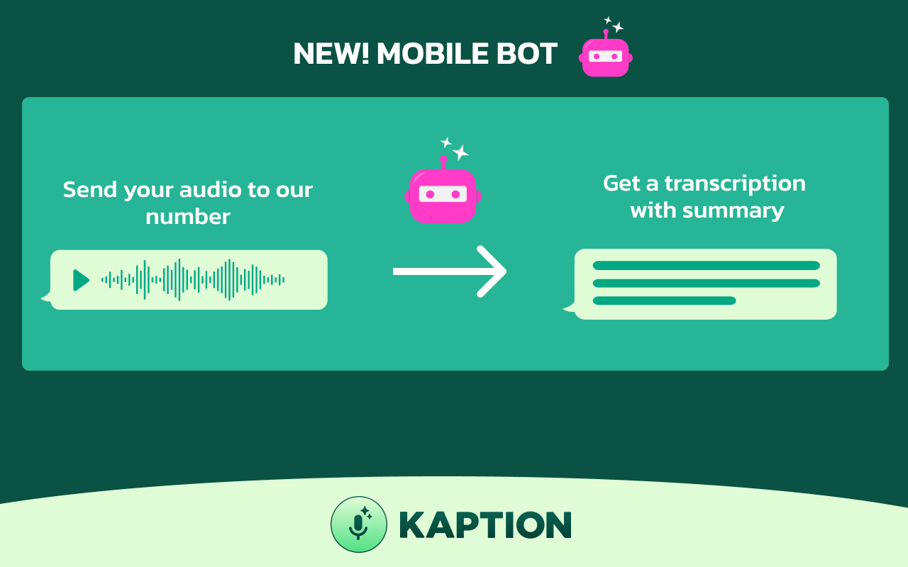 WhatsApp Web 中使用 ChatGPT 将音频转文字 chrome谷歌浏览器插件_扩展第2张截图