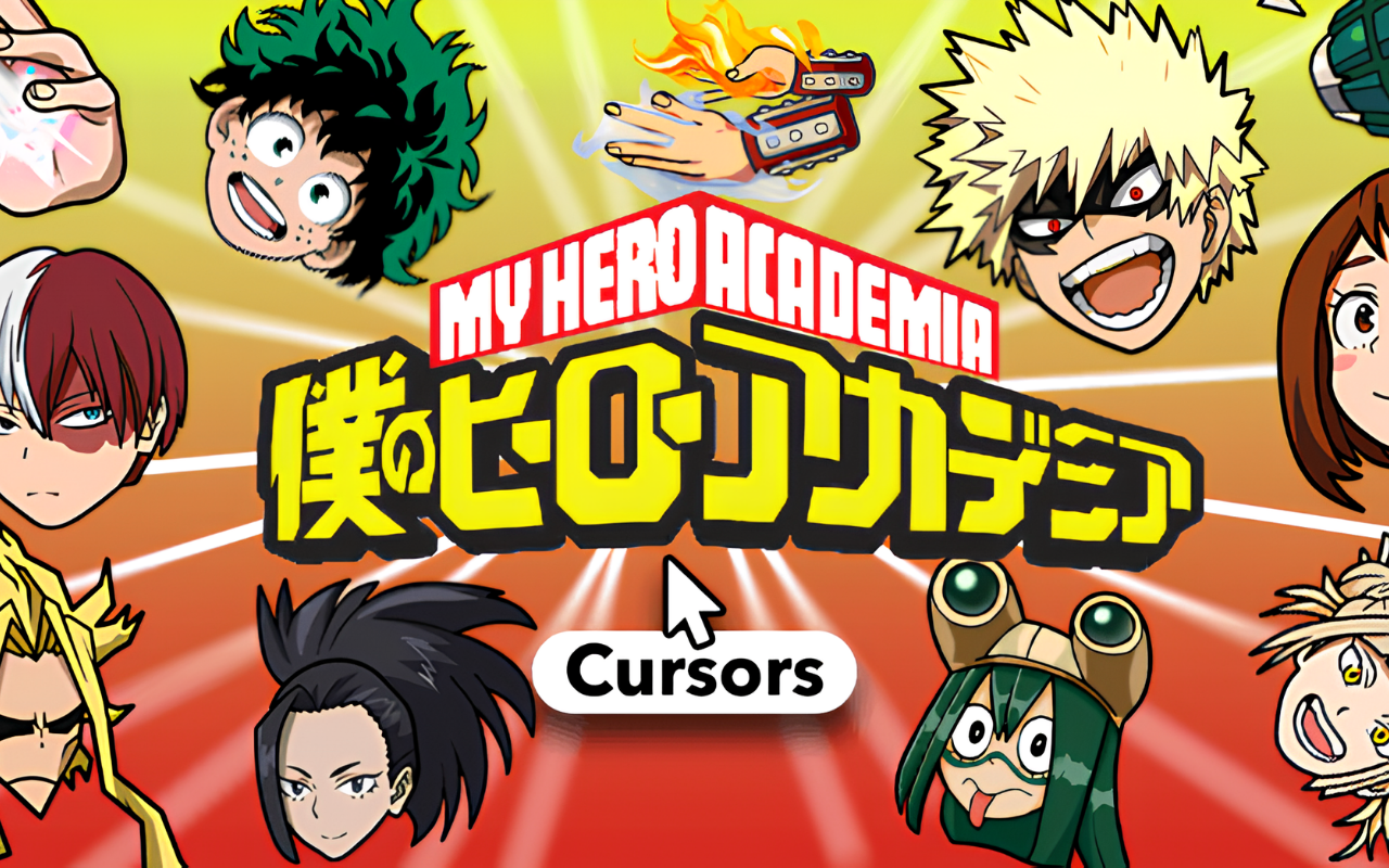 My Hero Academia Cursor ★ Custom Cursor for Chrome™ chrome谷歌浏览器插件_扩展第1张截图