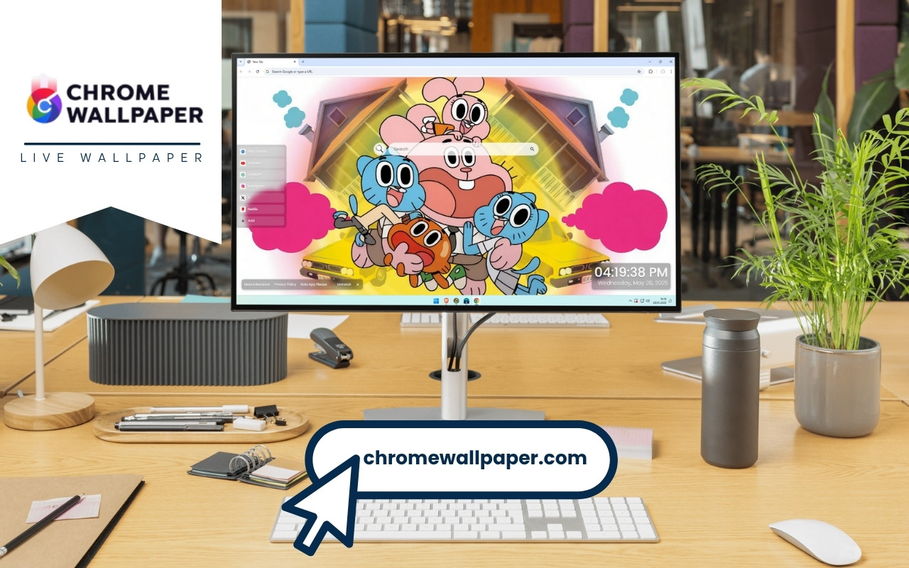 Gumball Live Wallpaper chrome谷歌浏览器插件_扩展第1张截图