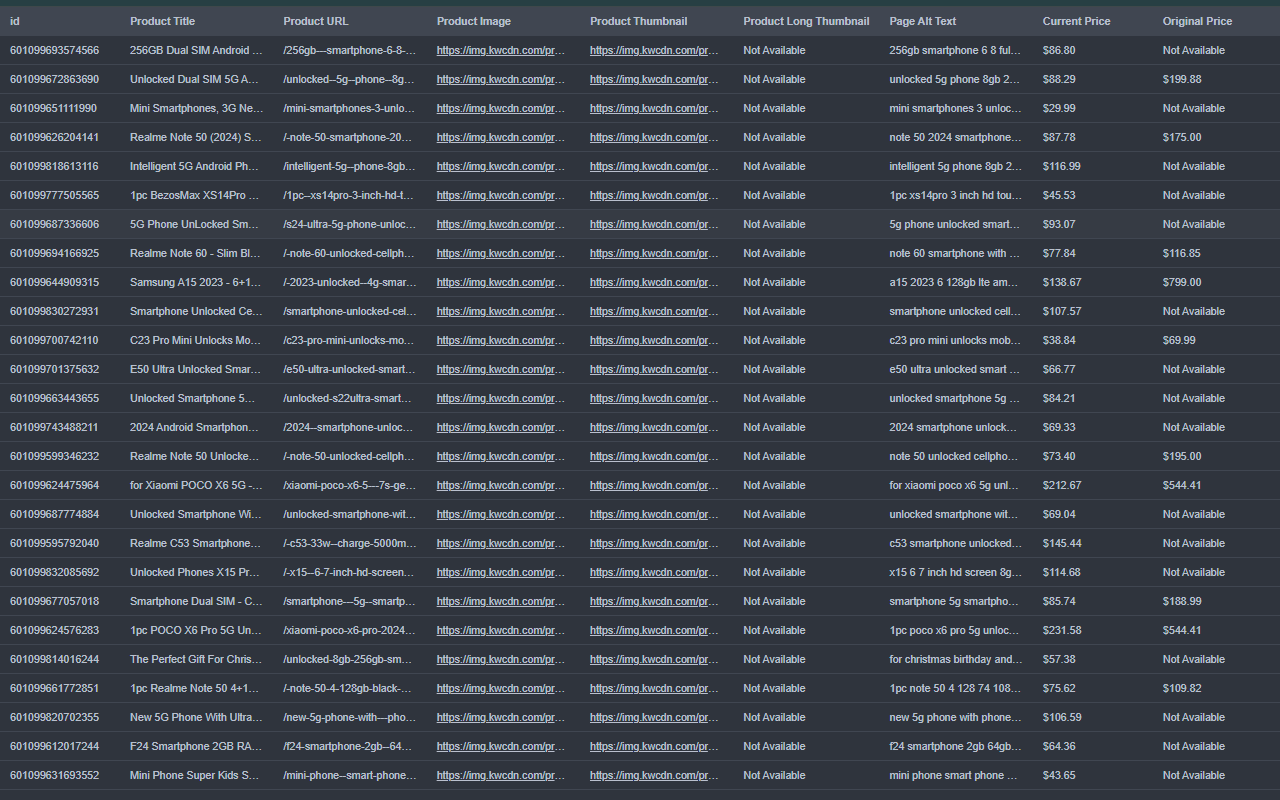 Temu Scraper: Export Listings, Sellers, Reviews & more chrome谷歌浏览器插件_扩展第4张截图
