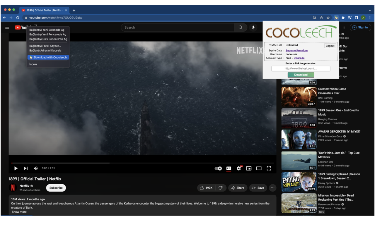 CocoLeech chrome谷歌浏览器插件_扩展第1张截图