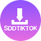 SDDTikTok-支持单个、批量免费下载TikTok视频图片，博主数据 LOGO 图标