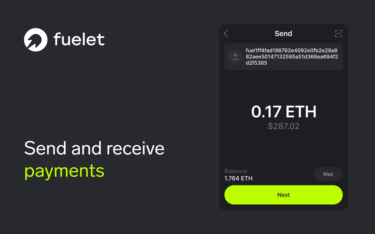 Fuelet Wallet | Fuel chrome谷歌浏览器插件_扩展第3张截图