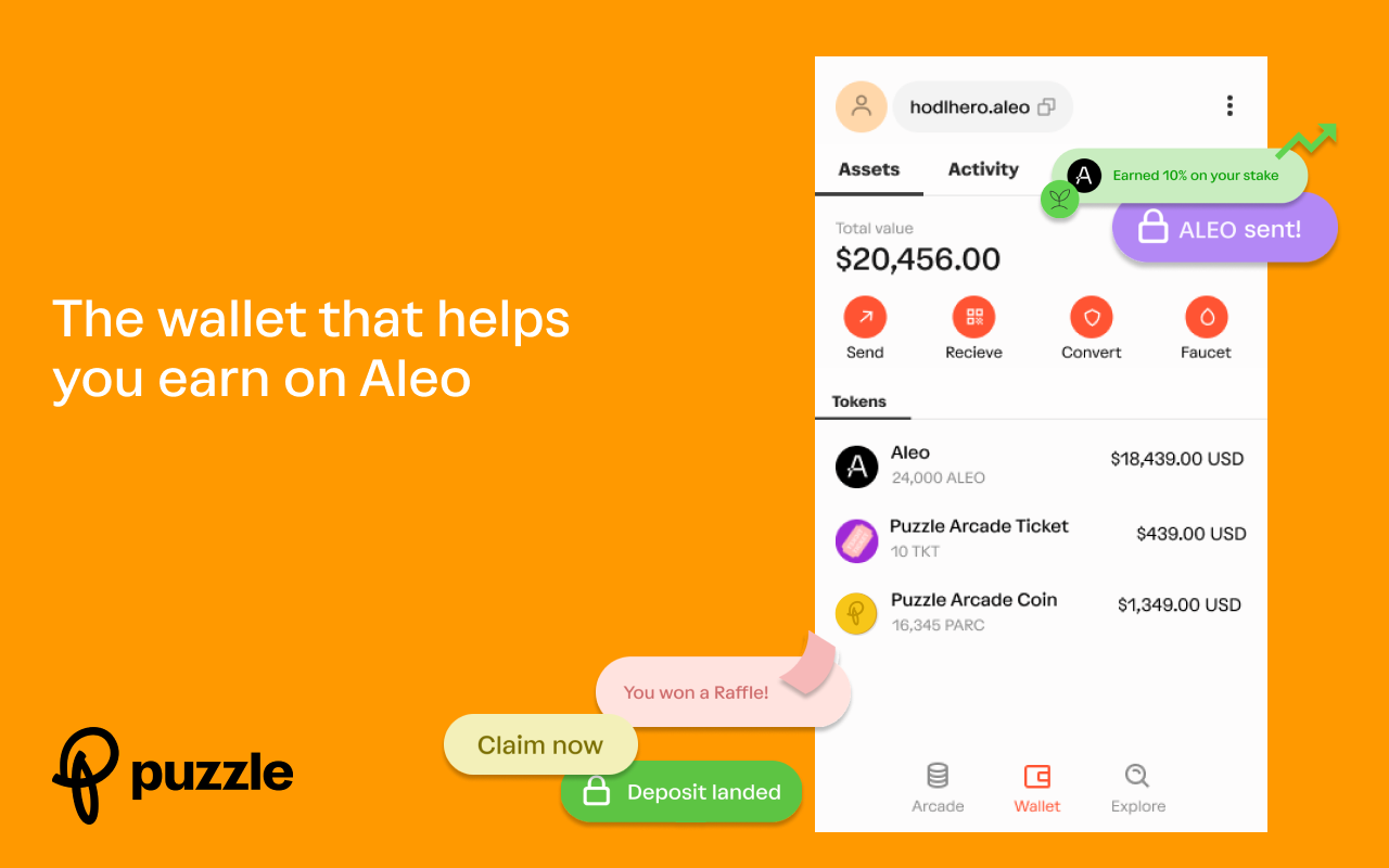 Puzzle | Aleo Wallet chrome谷歌浏览器插件_扩展第5张截图