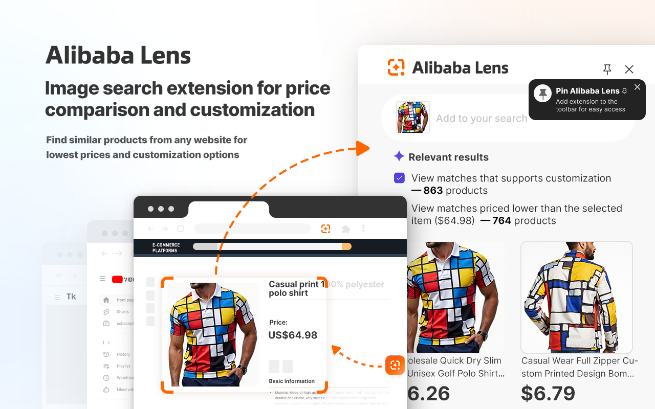 Alibaba Lens: Official Alibaba.com Image Search Tool for Wholesale Supply chrome谷歌浏览器插件_扩展第4张截图