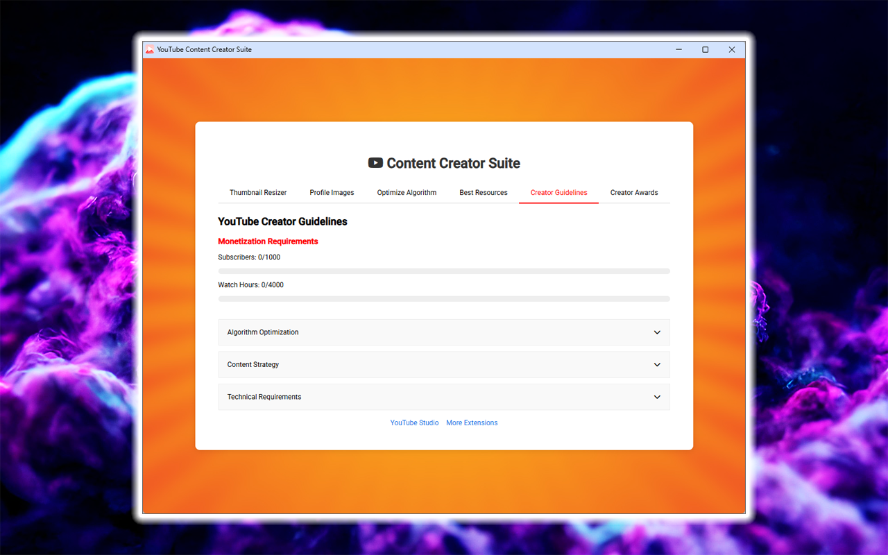 YouTube Content Creator Suite chrome谷歌浏览器插件_扩展第3张截图
