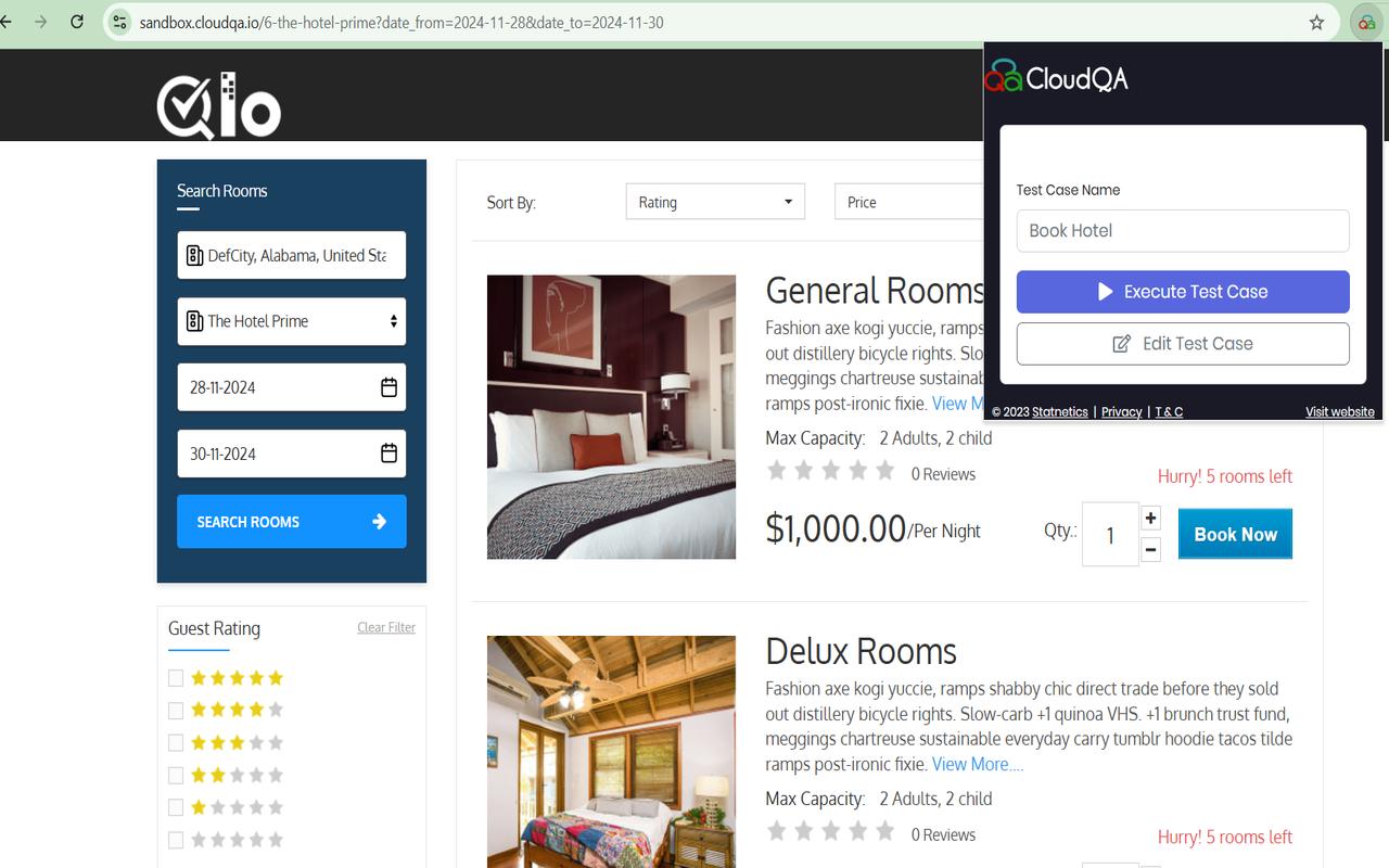 CloudQA | The Functional Testing Cloud chrome谷歌浏览器插件_扩展第1张截图