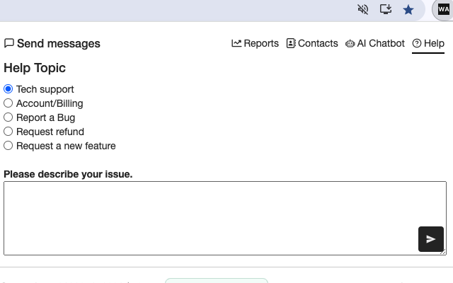 WASender FREE Bulk Messaging Plugin chrome谷歌浏览器插件_扩展第2张截图