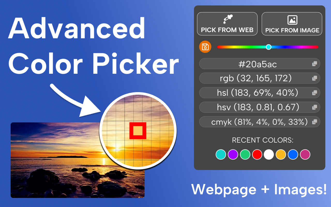 颜色查找器 chrome谷歌浏览器插件_扩展第1张截图