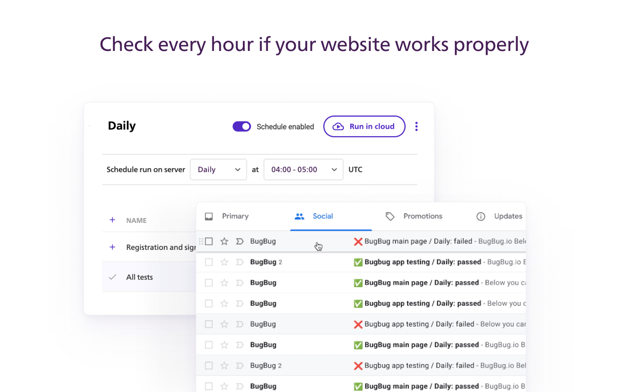 BugBug Automation Testing chrome谷歌浏览器插件_扩展第1张截图