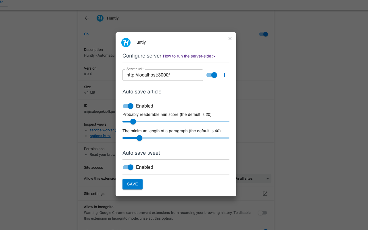Huntly chrome谷歌浏览器插件_扩展第4张截图