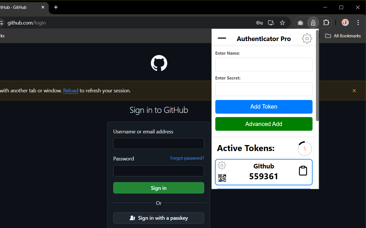 Authenticator Pro chrome谷歌浏览器插件_扩展第3张截图