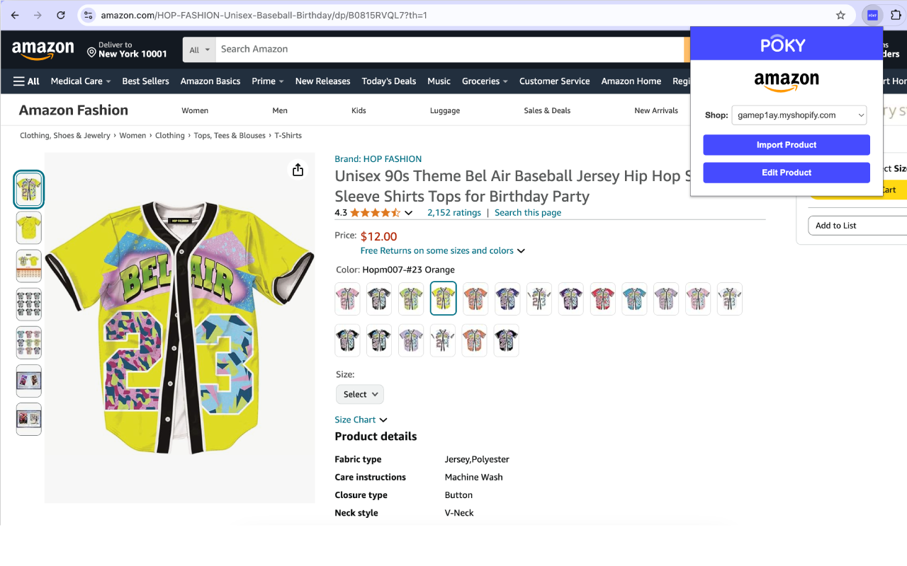 POKY - Product Importer chrome谷歌浏览器插件_扩展第5张截图