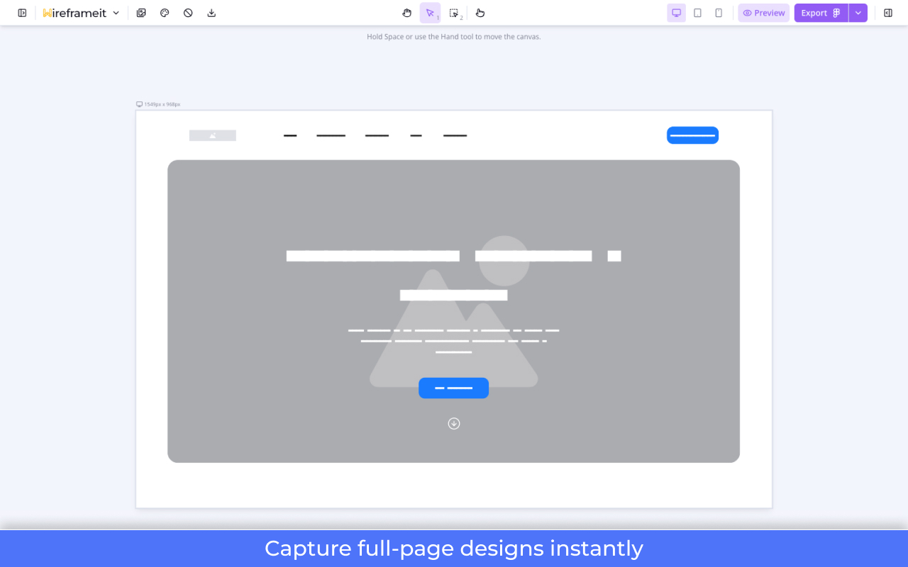 HTML to Figma: Convert Websites into Designs & Wireframes by Wireframeit chrome谷歌浏览器插件_扩展第4张截图